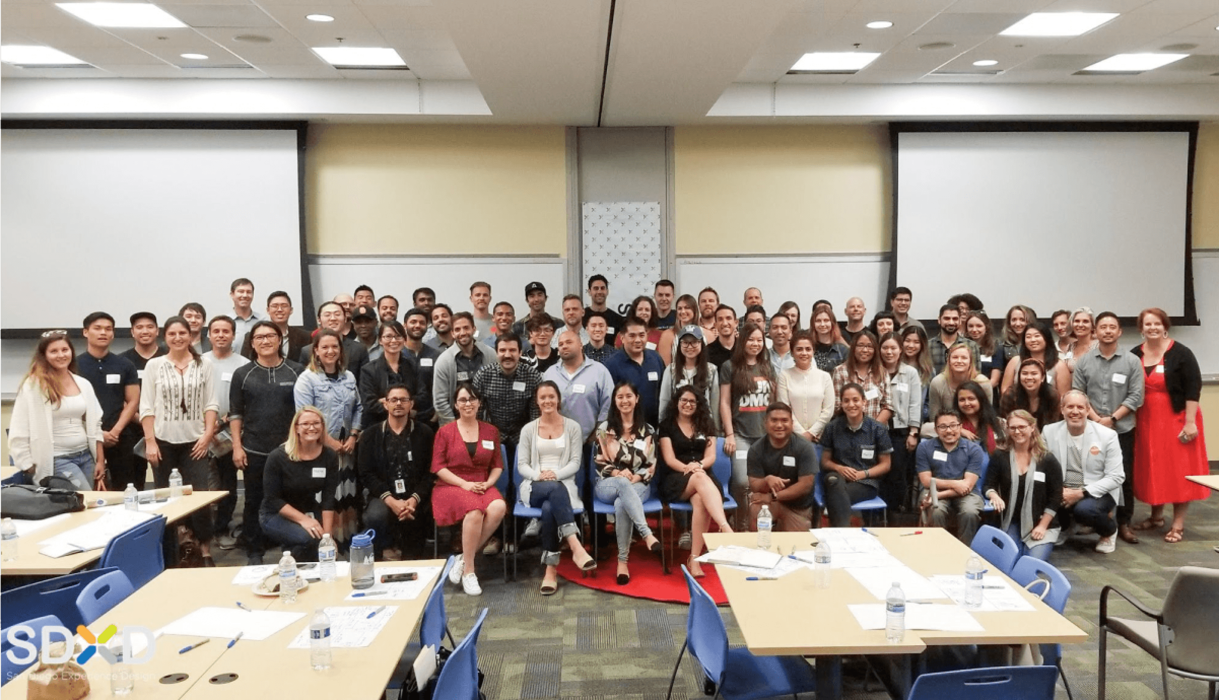 SDXD community event with members networking